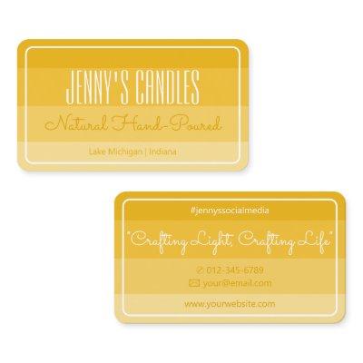 Modern Square Border Pastel Rainbow Ombre Honey