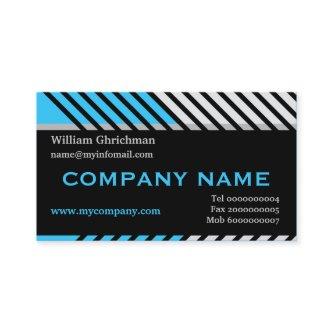 Modern stripes construction black, blue, grey