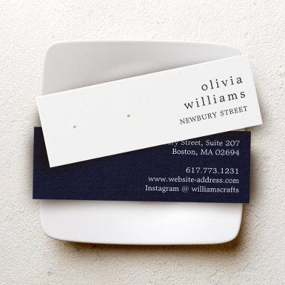Modern Stud Earring Display Card