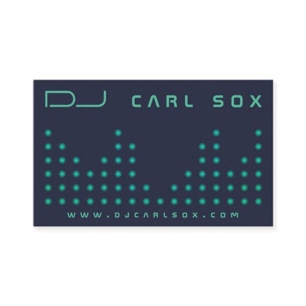 Modern style equalizer dots lights