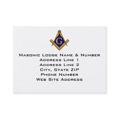 Modern Style Masonic Lodge