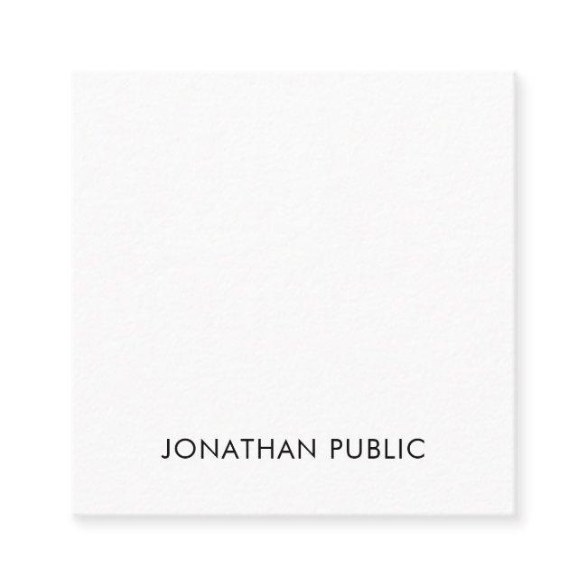Modern Stylish Clean Professional Template Luxury Square