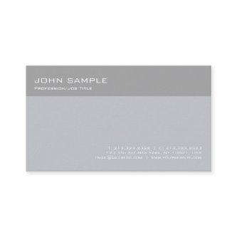 Modern Stylish Grey Professional Simple Plain