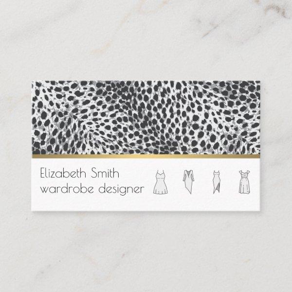 Modern Stylish | Leopard Background Fashionista