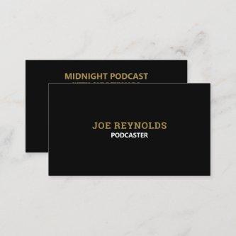 Modern & Stylish Podcaster, Podcast