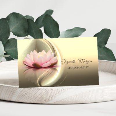 Modern Stylish Professional,Gold,Abstract,Lotus