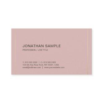 Modern Stylish Simple Design Plain Luxe Silk