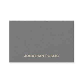 Modern Stylish Simple Design Professional Trendy