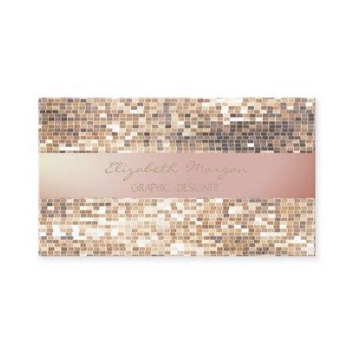Modern Stylish ,Stripes,Sequin