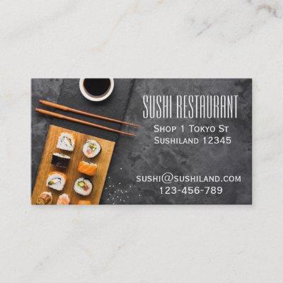 Modern Sushi restaurant or catering business