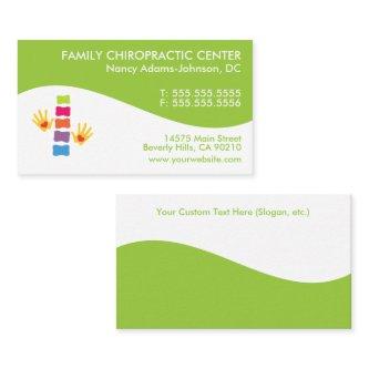 Modern Swirl Colorful Chiropractic