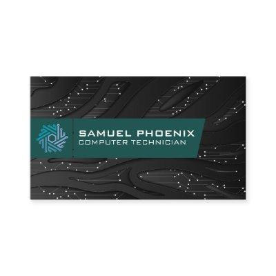 Modern Tech Logo | Technology Background