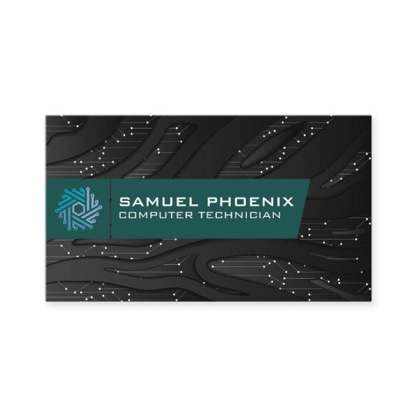 Modern Tech Logo | Technology Background