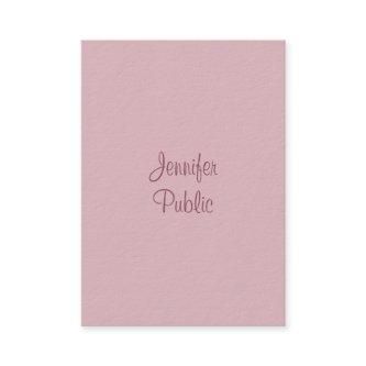 Modern Template Elegant Handwritten Script Name
