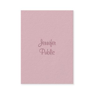 Modern Template Elegant Handwritten Script Name