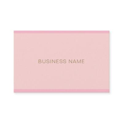 Modern Template Elegant Pink Gold Hand Script Text