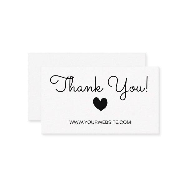 Modern Thank You For Shopping Small Branding