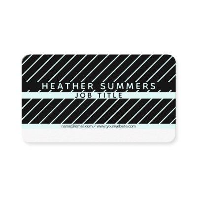 Modern Thin Striped Minimalistic