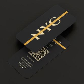 Modern Thin Yellow Line Dispatcher Monogram