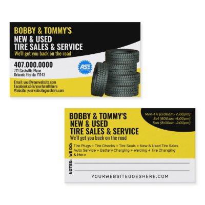 Modern Tire Services Customizable