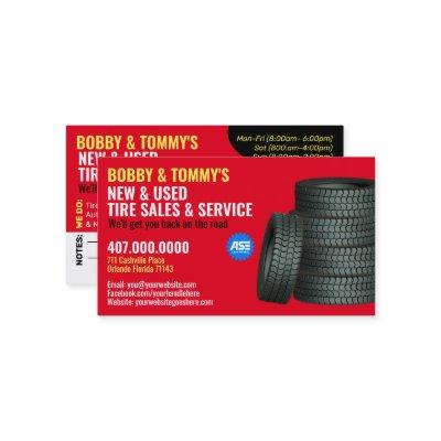 Modern Tire Services Customizable