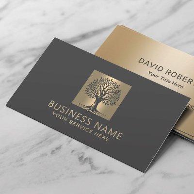 Modern Tree Care & Landscaping Service Dark Gray