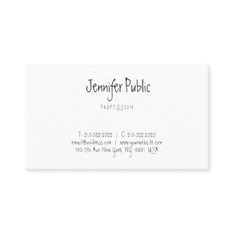 Modern Trendy Clean Template Elegant Hand Script
