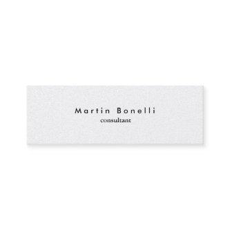 Modern Trendy Minimal Plain Slim