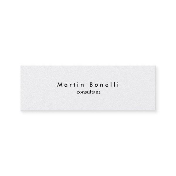 Modern Trendy Minimal Plain Slim