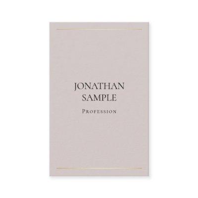 Modern Trendy Minimalistic Design Elegant Plain