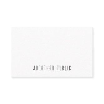 Modern Trendy Simple Design Professional Elegant