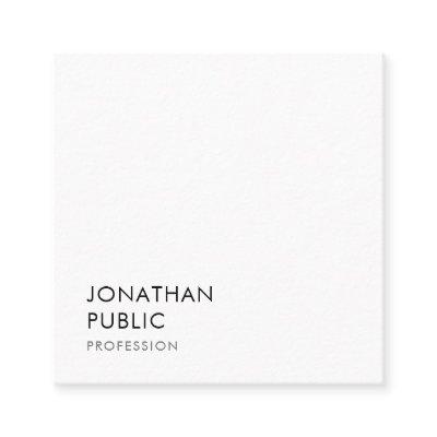 Modern Trendy Simple Template Elegant Professional Square