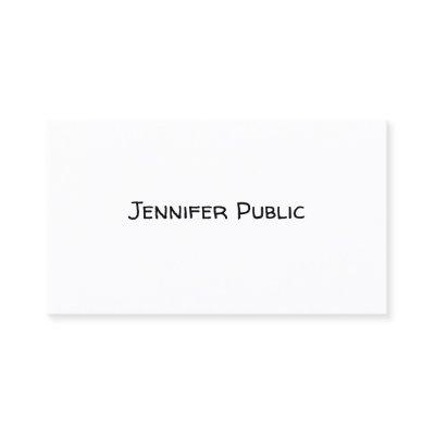 Modern Trendy Sleek Template Elegant Hand Script