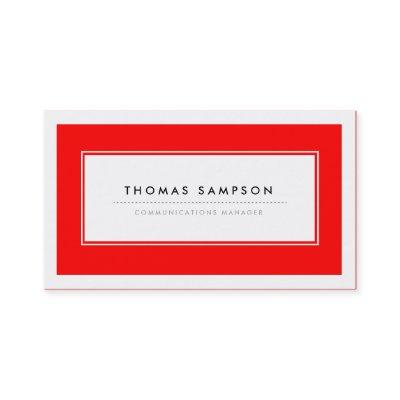 Modern Typography  - Red