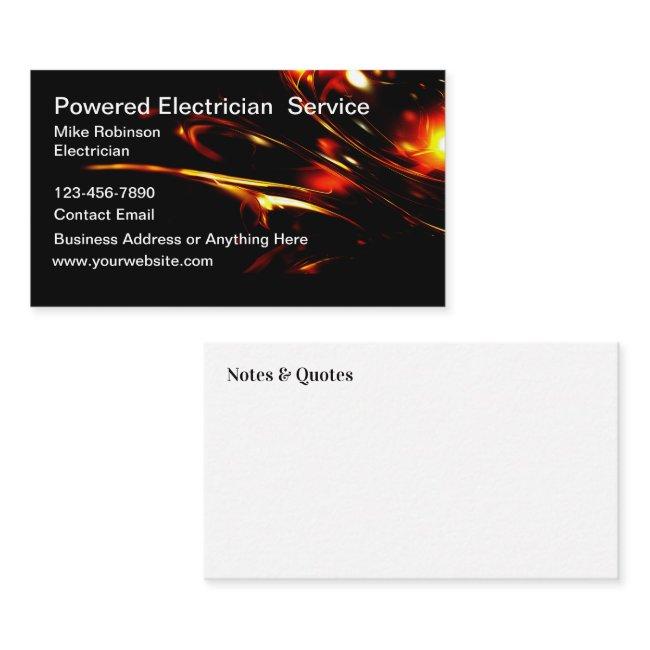 Modern Unique Electrician