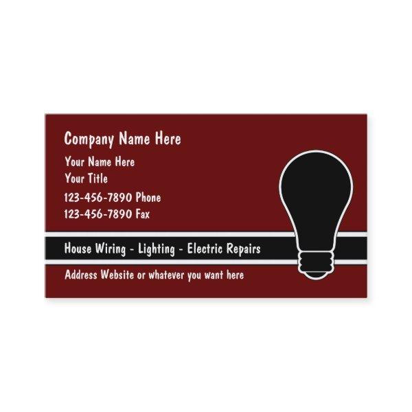 Modern Unique Electrician Theme
