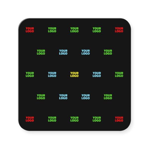 Modern Uploaded Logo or Image Pattern Template  Square