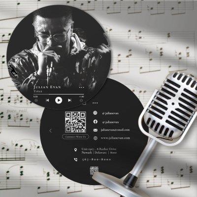 Modern Vinyl Record Musician Photo