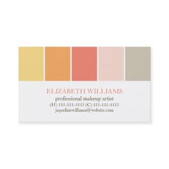 Modern Warm Hues Color Blocks