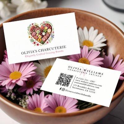 Modern Watercolor Grazing Board QR Code
