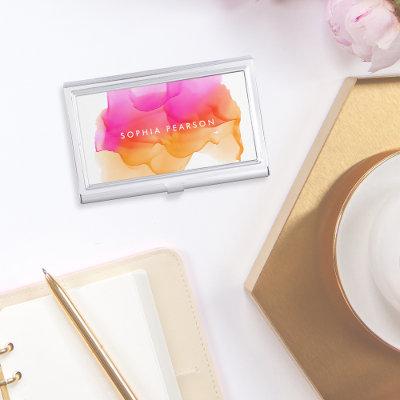 Modern Watercolor | Personalized  Holder