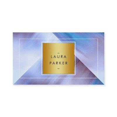 Modern Watercolor Polygon Geometric Contemporary