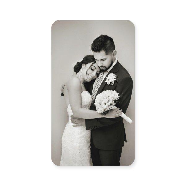 Modern Wedding Website QR RSVP Photo Enclosure