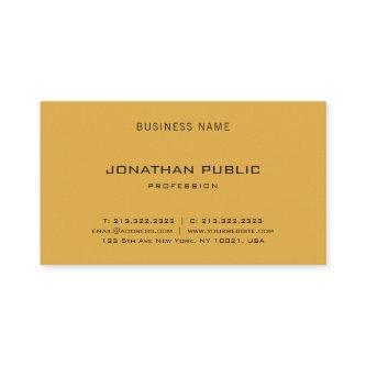 Modern Yellow Brown Minimalist Template Elegant