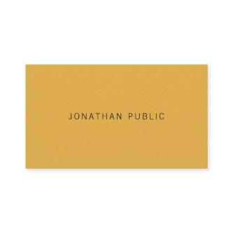 Modern Yellow Brown Simple Minimalist Template