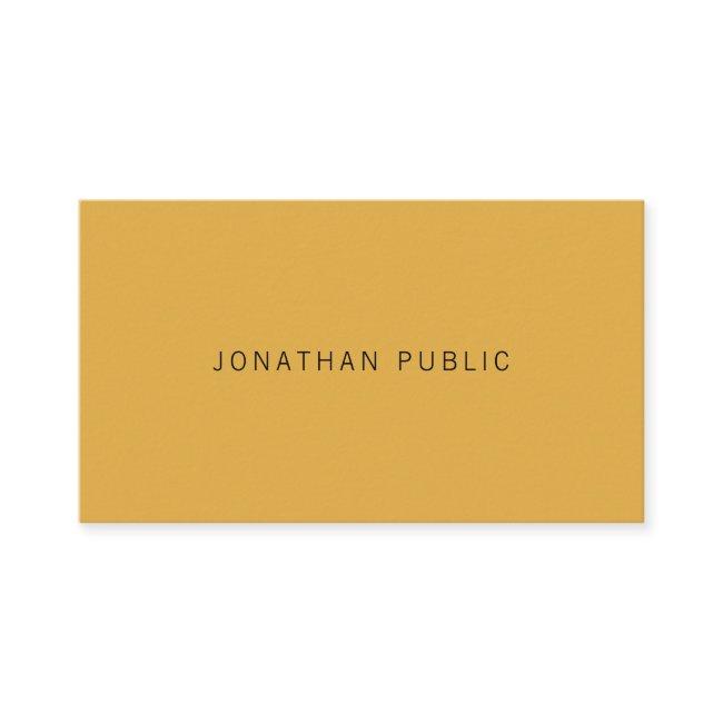 Modern Yellow Brown Simple Minimalist Template