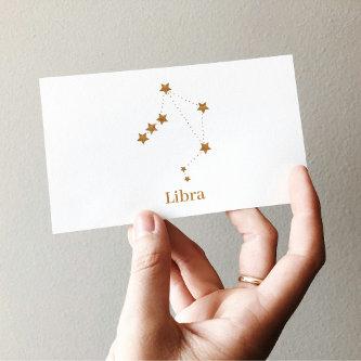 Modern Zodiac Sign Gold Libra | Element Air