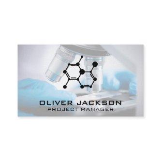 Molecule Icon | Scientist Microscope