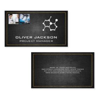 Molecule Icon | Scientist Working