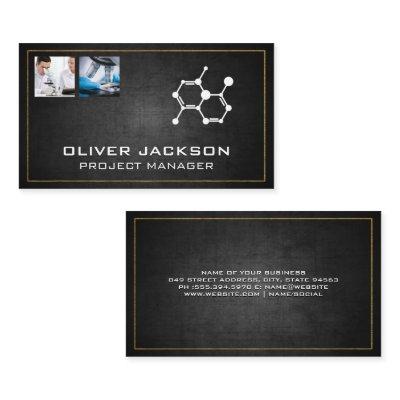 Molecule Icon | Scientist Working